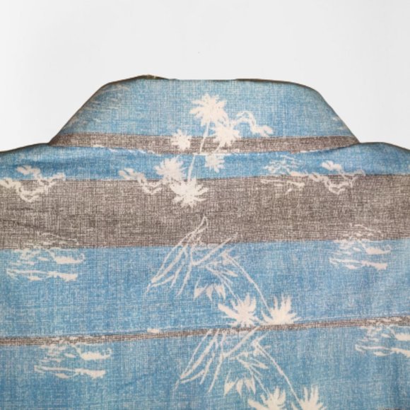 Molokai Surf Co Men's Hawaiian Print Shirt Size L - Picture 8 of 11